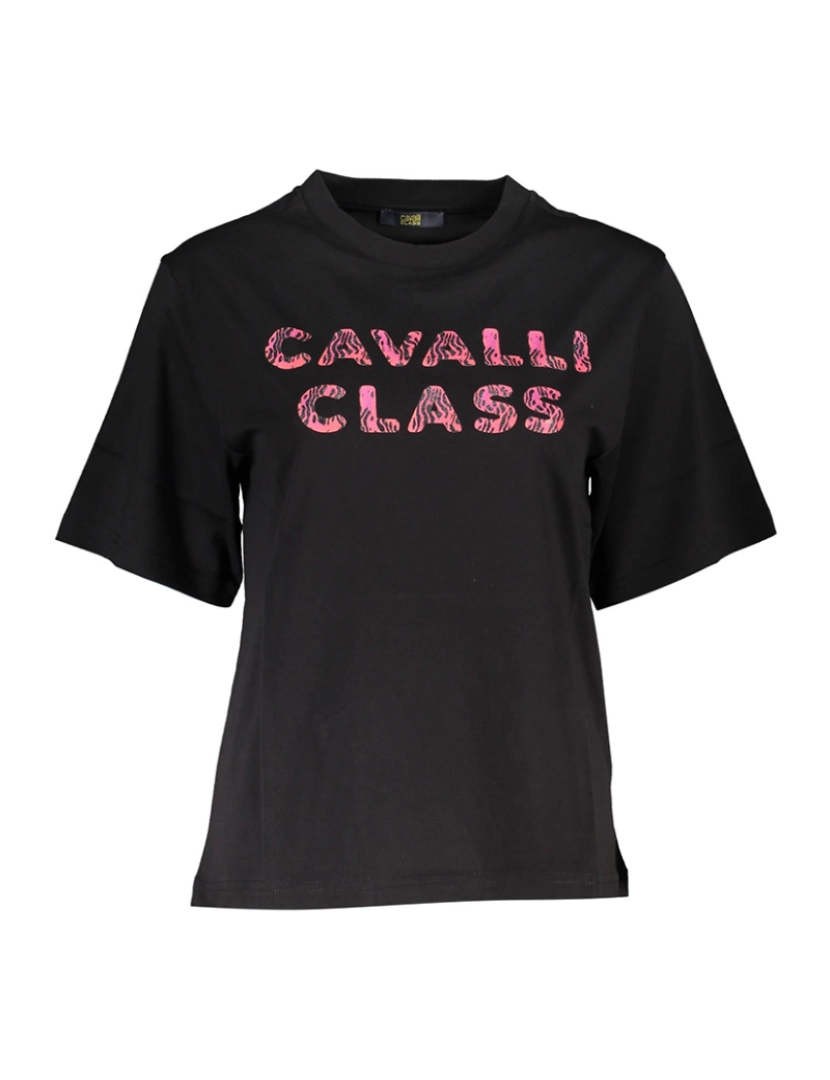 Cavalli Class - T-Shirt Senhora Preto