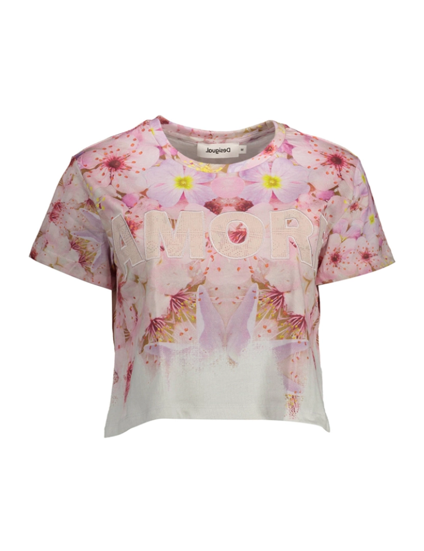 Desigual - T-Shirt Senhora Rosa 