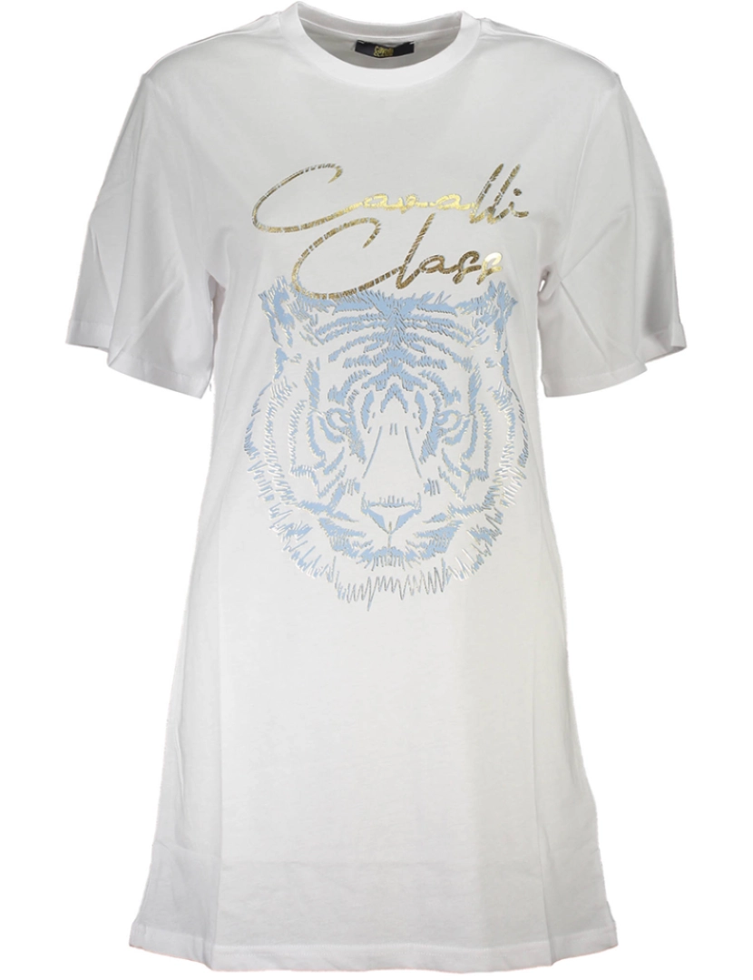 Cavalli Class - T-Shirt Senhora Branco