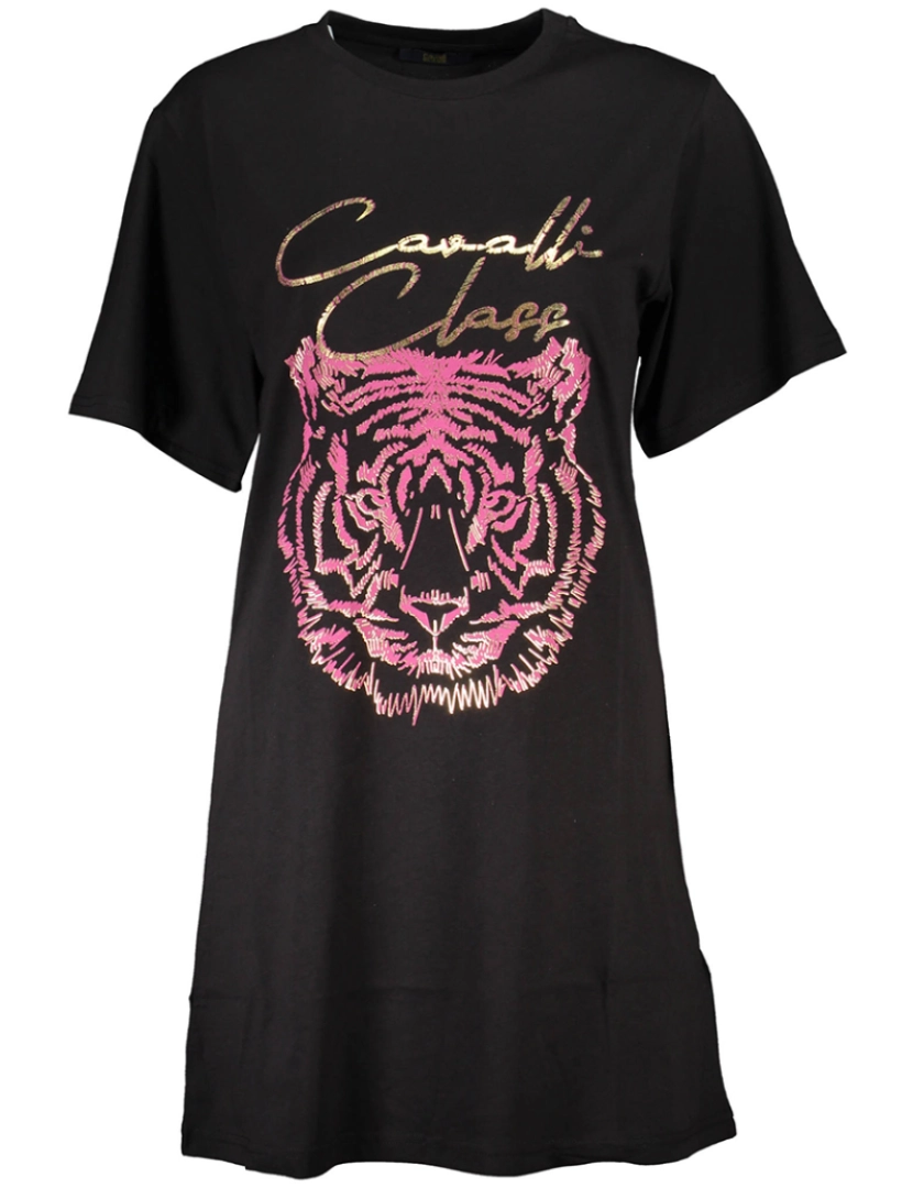 Cavalli Class - T-Shirt Senhora Preto