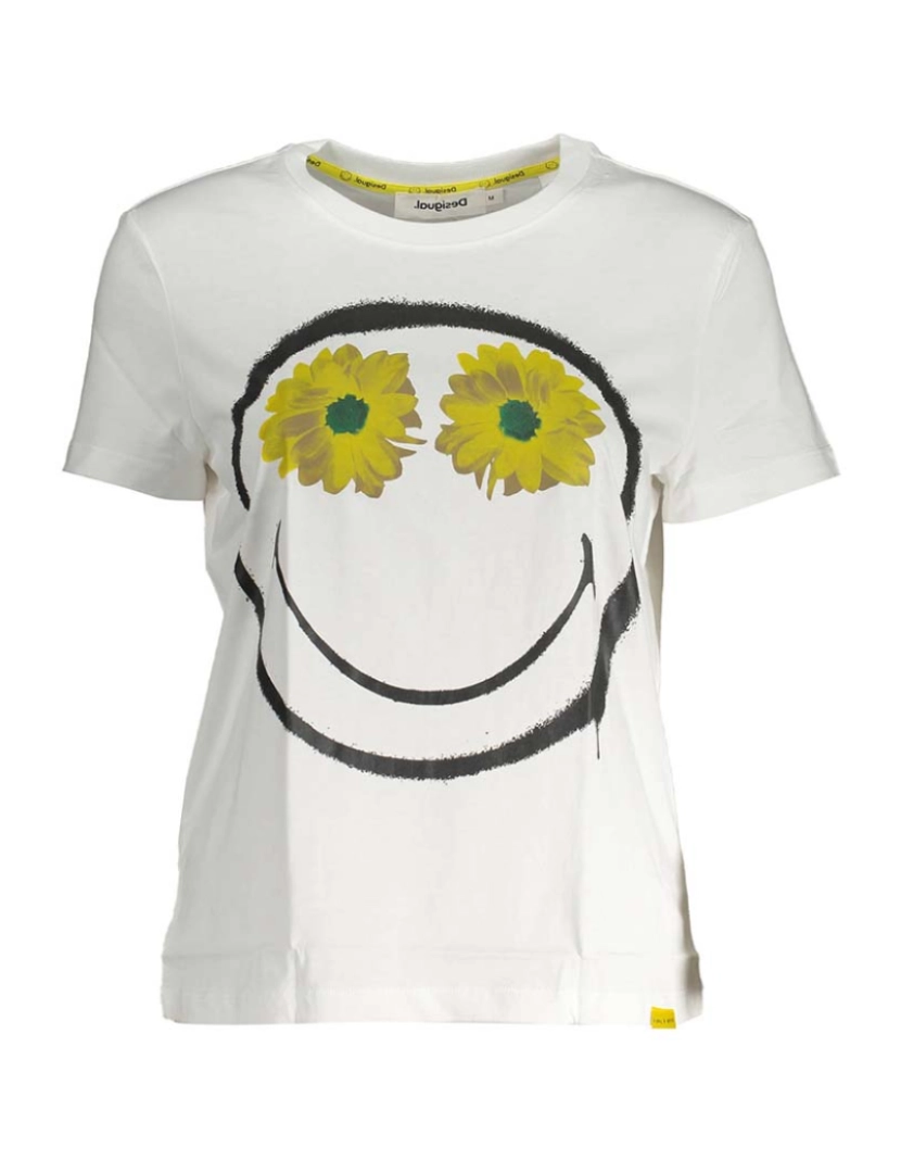 Desigual - T-Shirt Senhora Branco