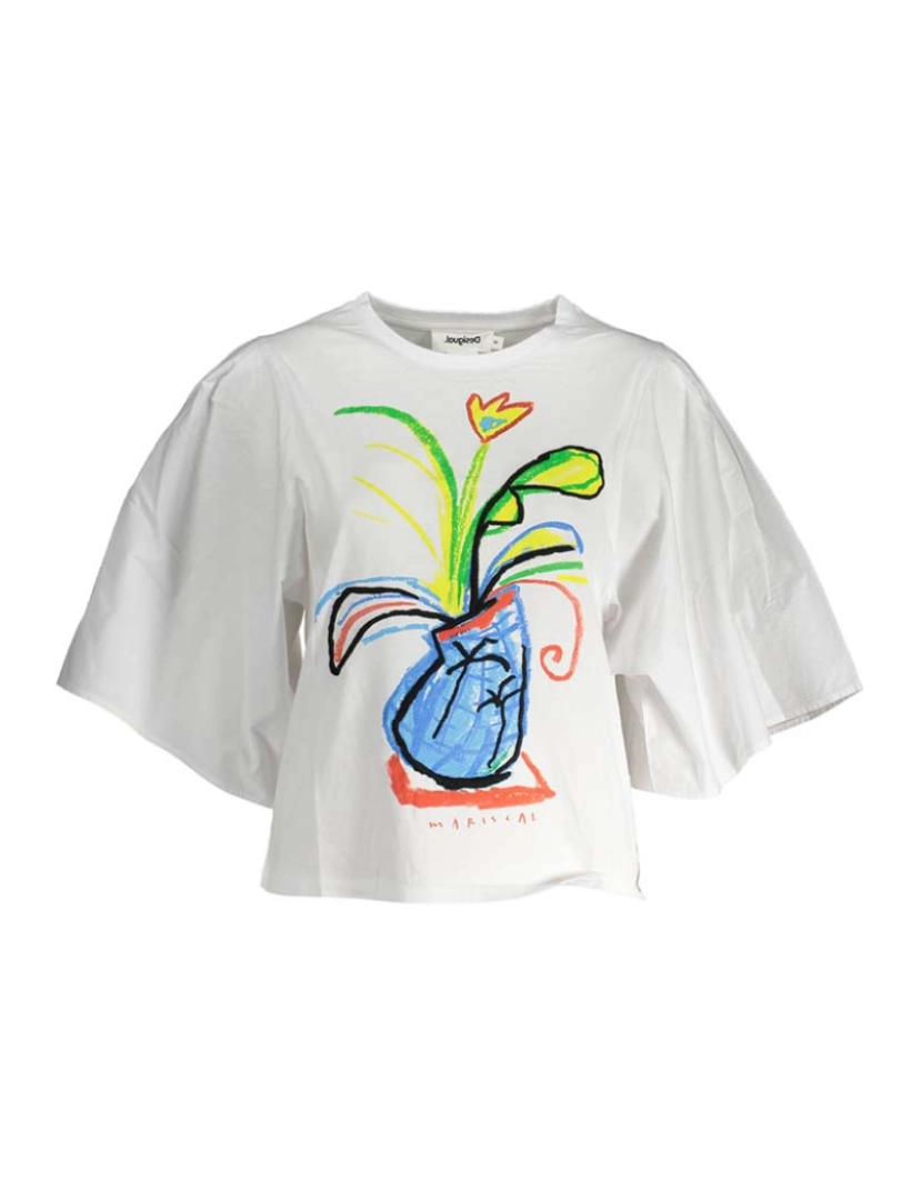 Desigual - T-Shirt Senhora Branco