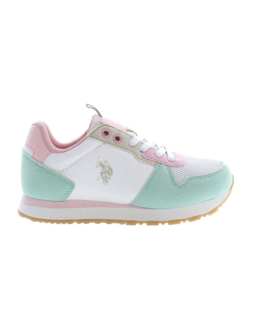 U.S. Polo Assn. - Ténis Branco Para Menina