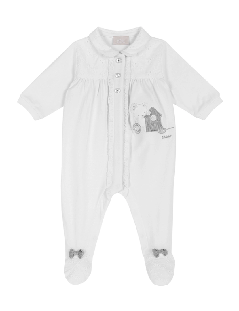 Chicco - Babygrow Menina Branco