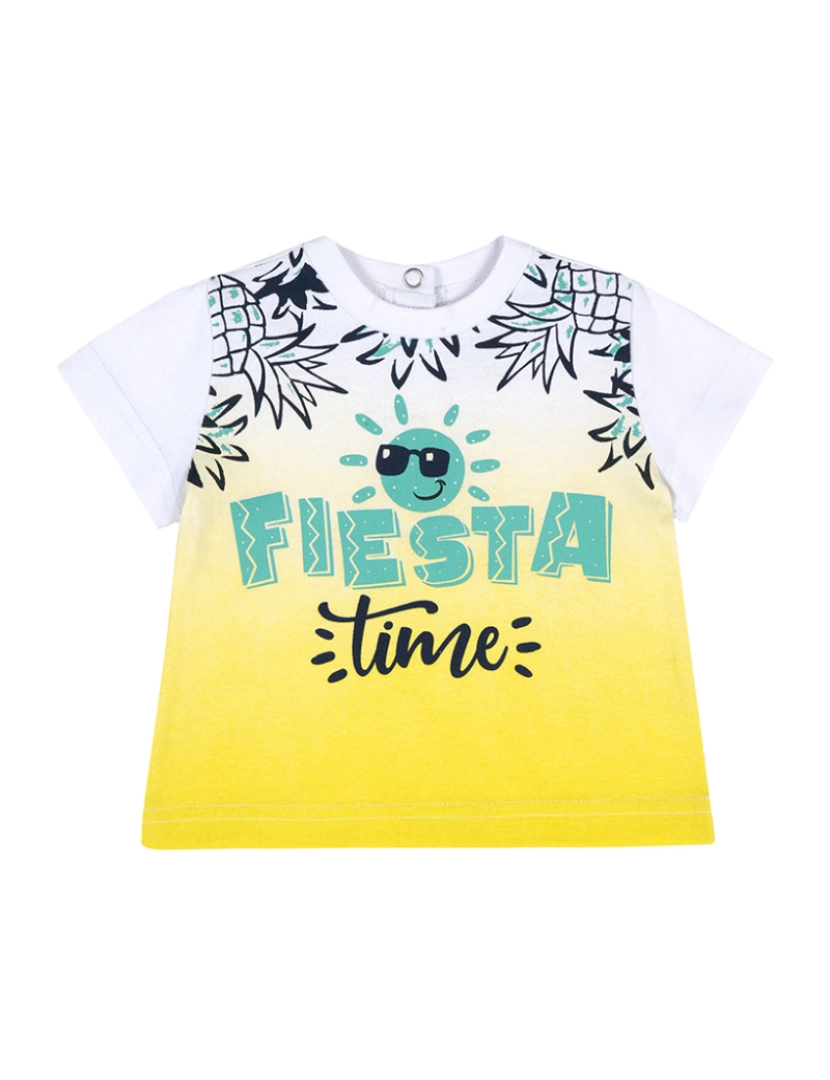 Chicco - T-Shirt Menino Amarelo