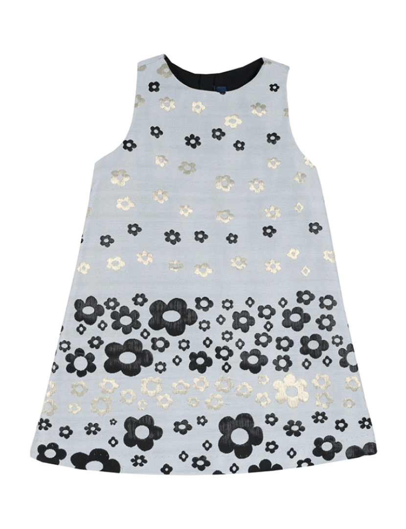 Chicco - Vestido S/ Mangas Menina Impresso Cinza