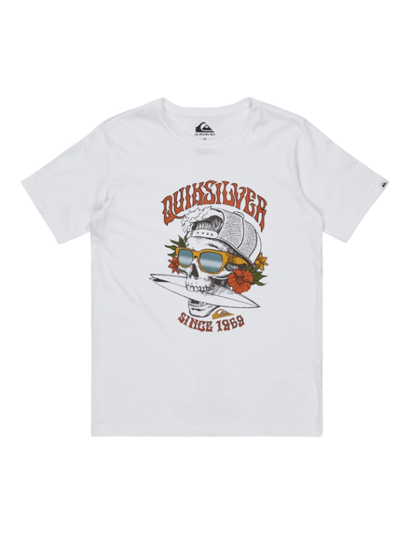 Quiksilver - T-Shirt Rapaz Branco