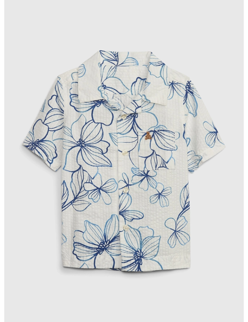 GAP - Camisa Manga Curta Criança Multicor