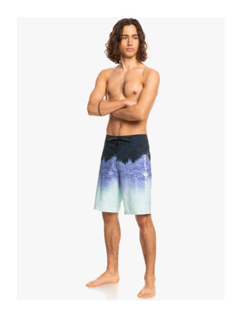 Quiksilver - Calções de Banho Homem Surfsilk Hi Homegrown Faded 20 Roxo