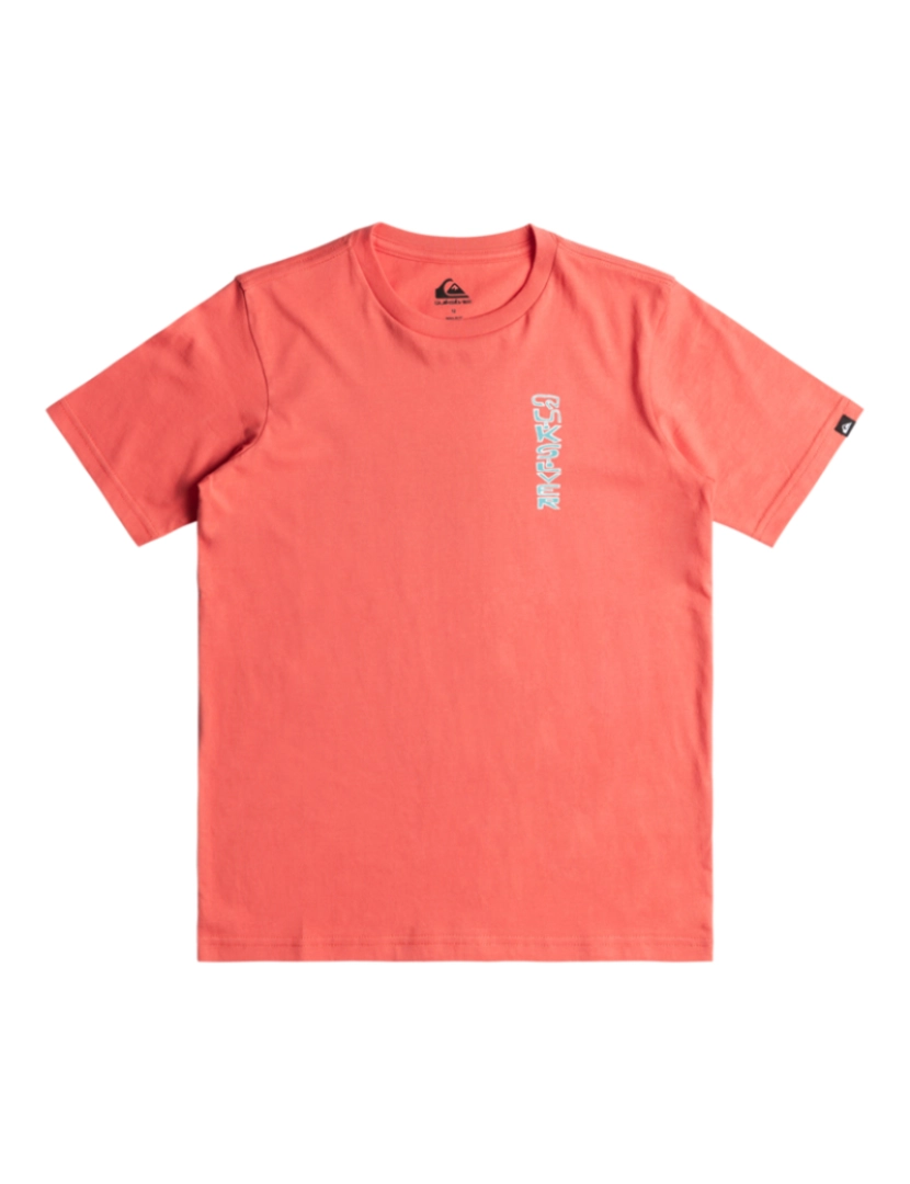 Quiksilver - T-Shirt Rapaz Coral