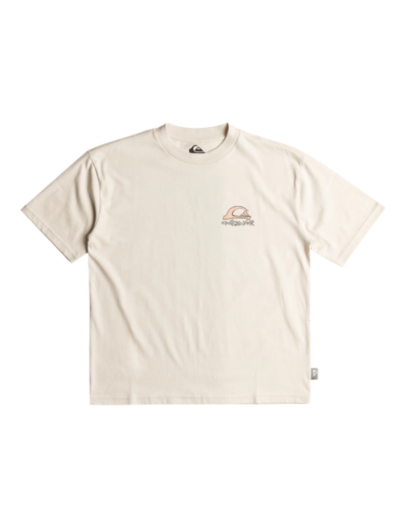 Quiksilver - T-Shirt Rapaz Bege