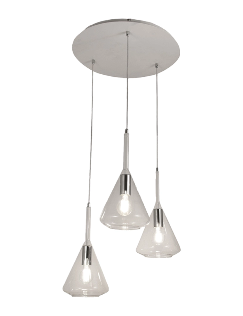 Fabas Luce - Candeeiro Teto TRIS 52 cm