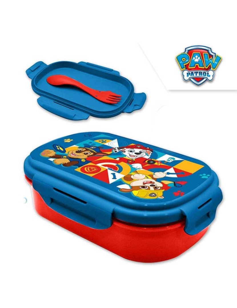 Paw Patrol - Sandwicheira Com Tampa Paw Patrol 6X1 TU