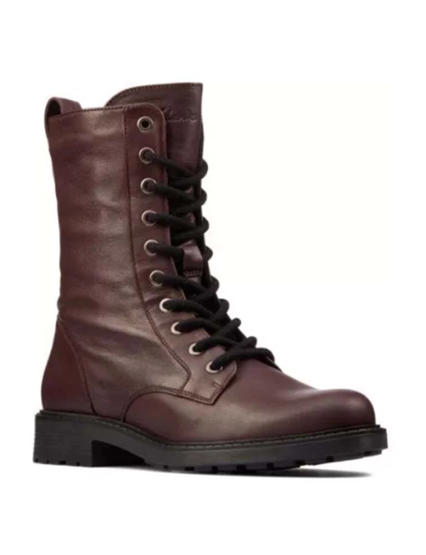 Clarks  - Botas Senhora Burgundy