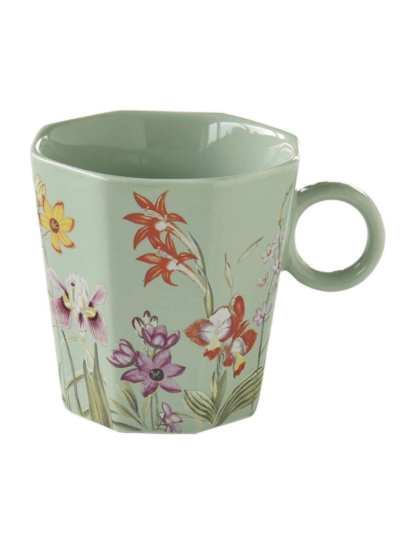 EasyLife - Caneca Individual De Porcelana 350 Ml Em Eden