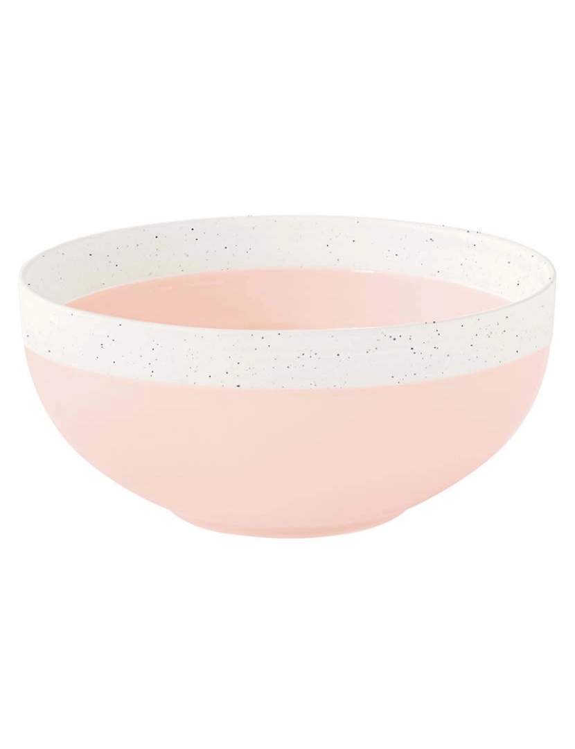 EasyLife - Conjunto 4 Taças De Porcelana Dia. 15Cm Pastel & Rosa Tendência