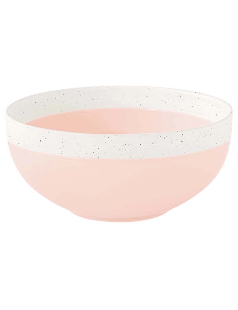 EasyLife - Conjunto 2 Taças De Porcelana Dia. 22Cm Pastel & Rosa Tendência