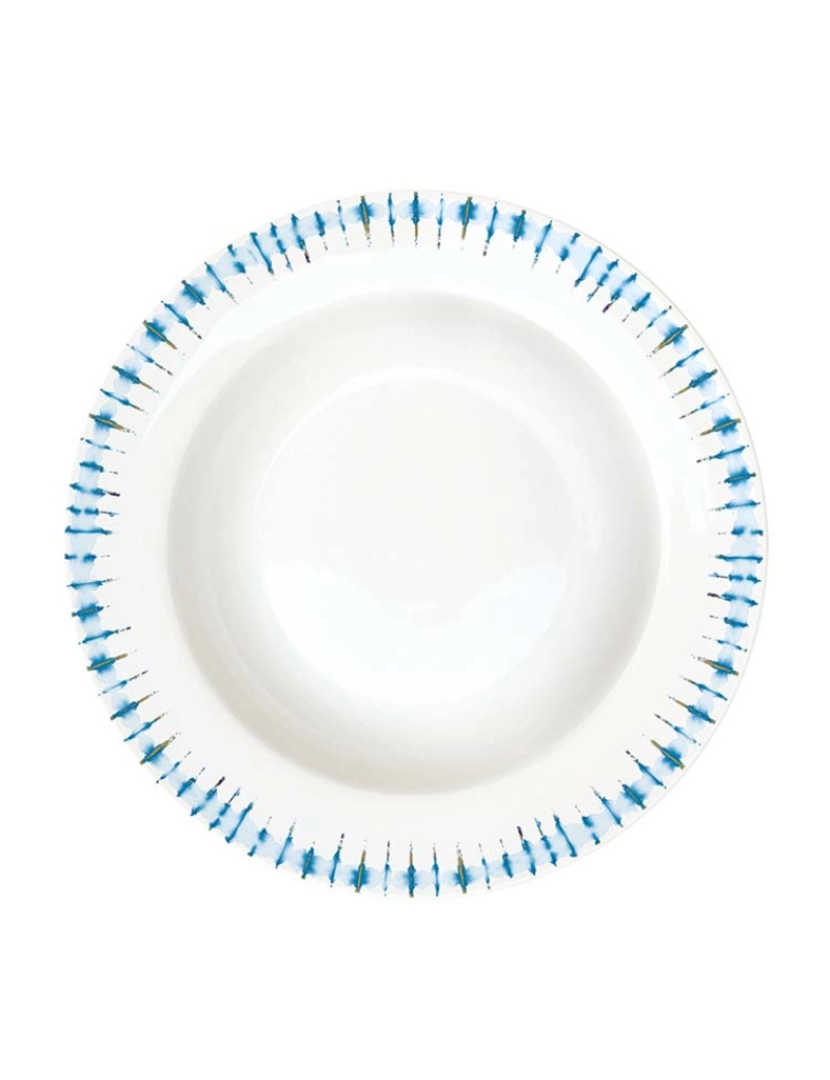 EasyLife - Conjunto 6 Prato Sopa De Porco Ø 21,5 Cm Shibori