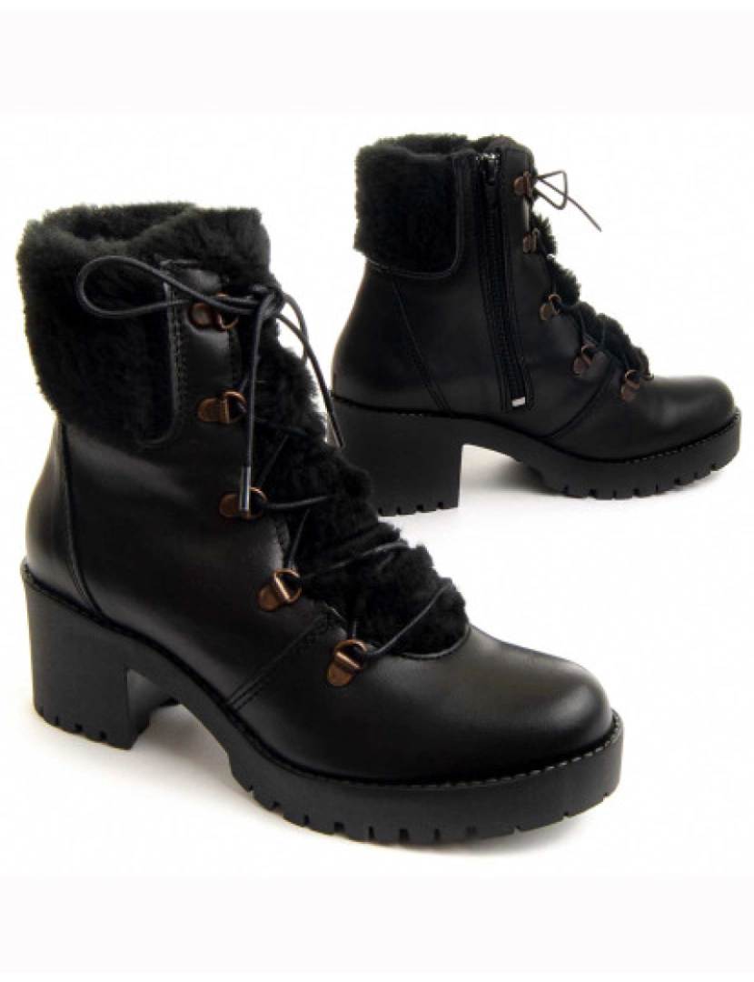 Purapiel  - Botas Senhora Pureboto5 Preto