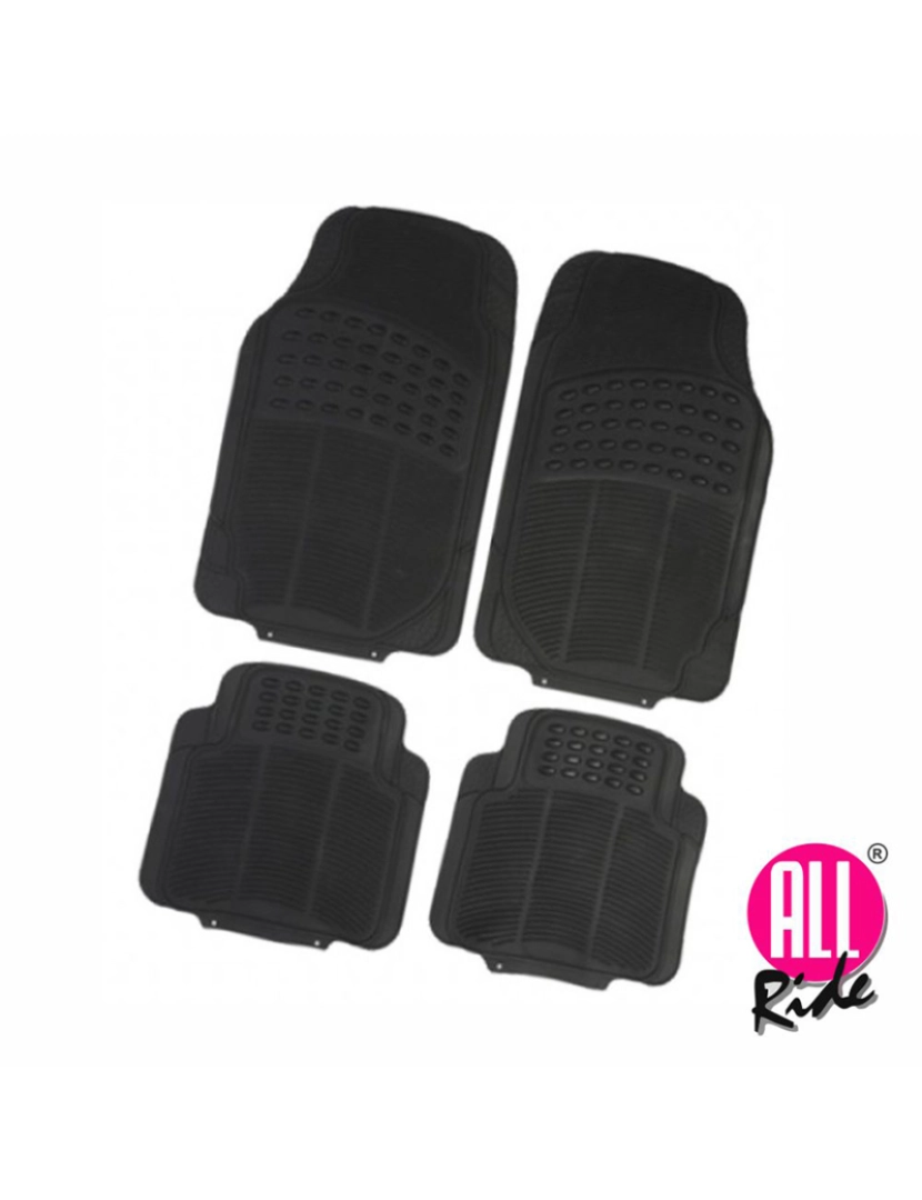 All-Ride - Tapetes de Borracha Universais Pretos ALL-RIDE              