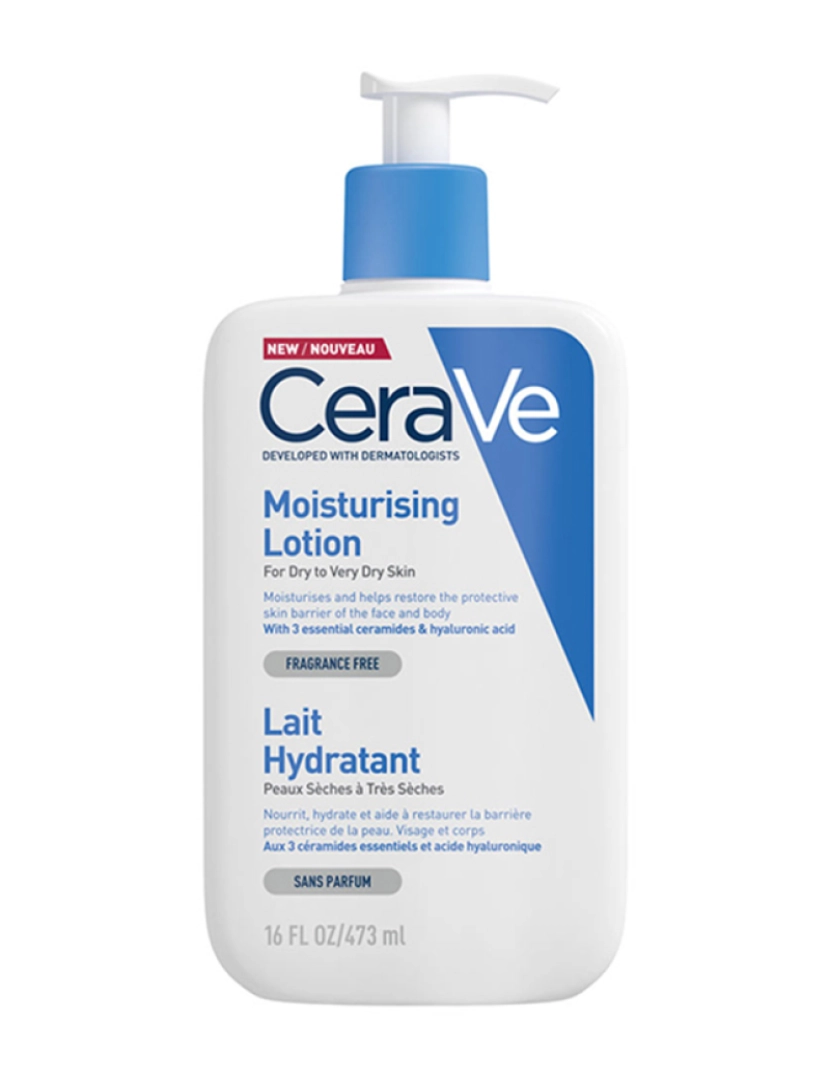 Cerave - Loção Hidratante  For Dry To Very Dry Skin 473 Ml