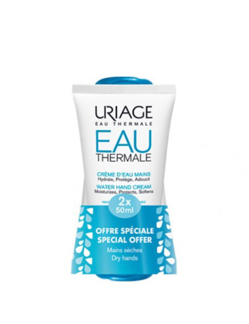 Uriage - Eau Thermale Creme Hidratante Para As Mãos Pacote 2 X 50 Ml