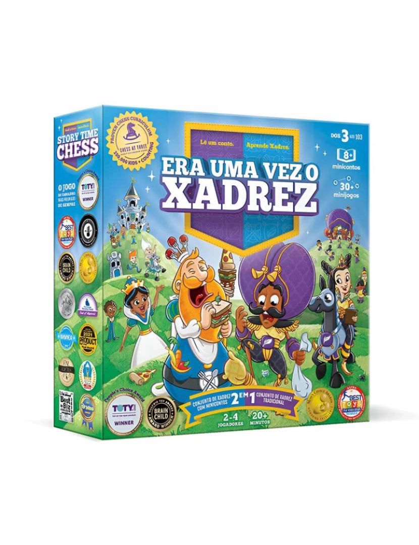 Creative Toys - Jogo Era Uma Vez O Xadrez Ctc201