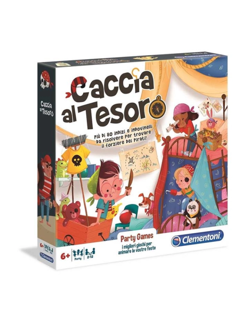 Clementoni - Party Games - Caça Ao Tesouro 67649