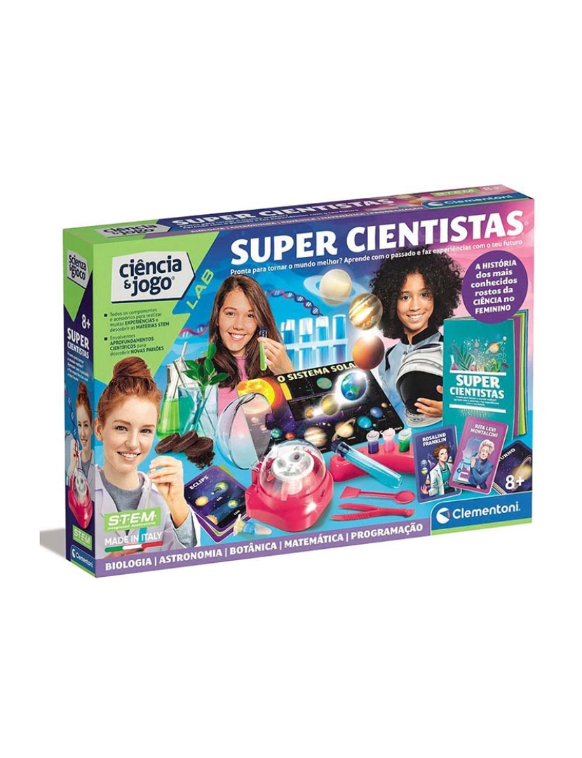 Clementoni - Ciência Meninas Supercientistas