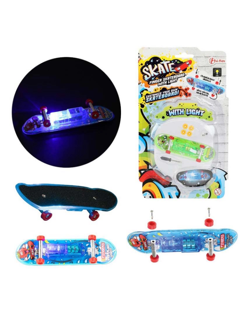 BF - Cartaz Mini Skateboard C/ Luz 35651Z