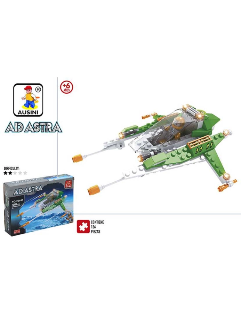 BF - Jogo Construção Ad Astra 126 Pcs 44618