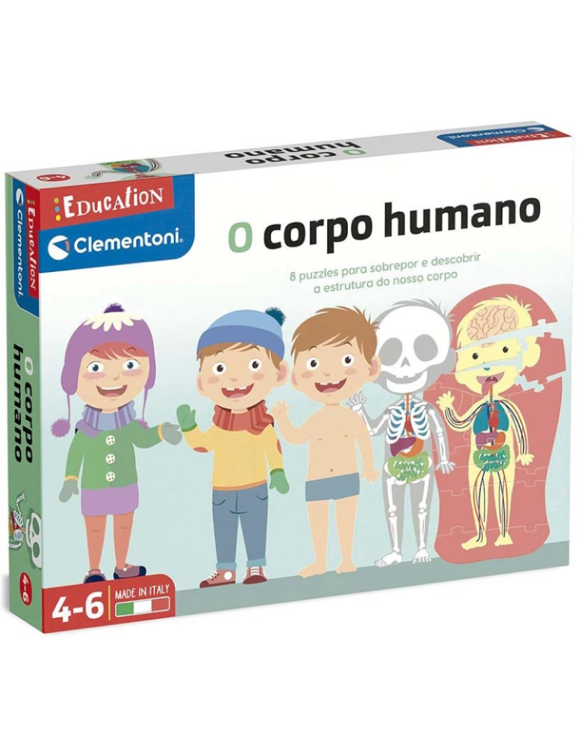 Clementoni - Educativo O Corpo Humano 67766