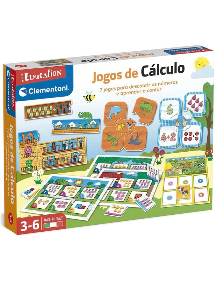 Clementoni - Educativo Jogos De Calculo 67765