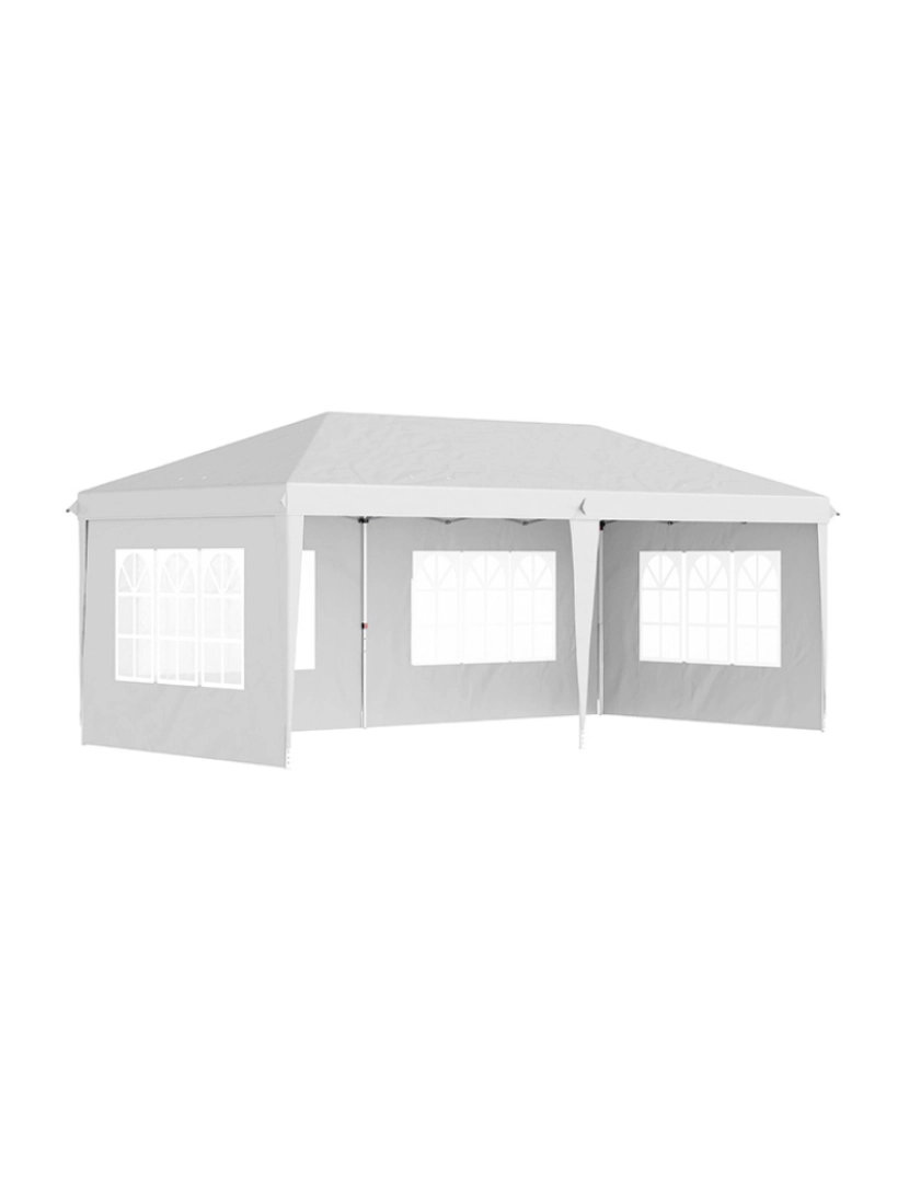 Outsunny - Tenda de Exterior Branco