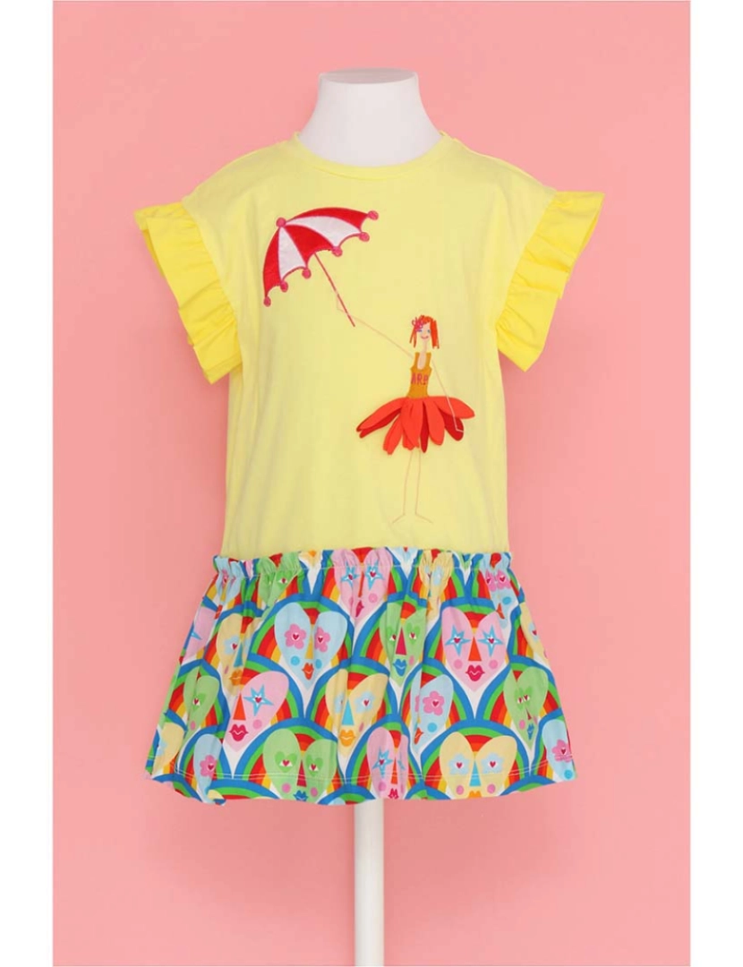 Agatha Ruiz De La Prada - Vestido menina Circus Vestido 1375/21 