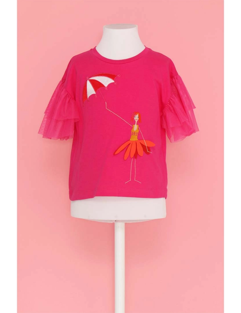 Agatha Ruiz De La Prada - T-Shirt menina Circus T Shirt 3510/08 