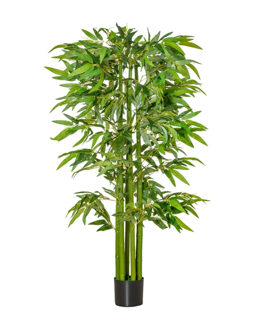 Homcom - Bambu Artificial Verde