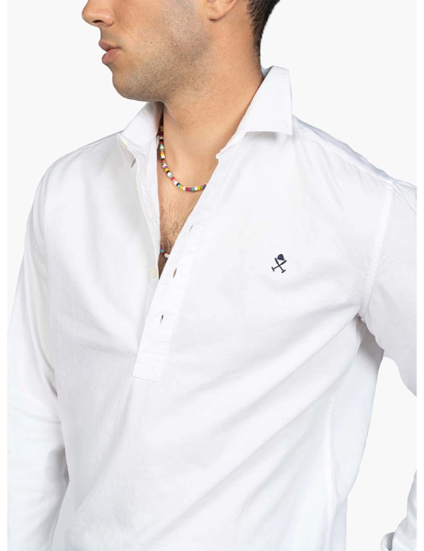 Harper&Neyer - Camisa Polera Icon Homem Branco