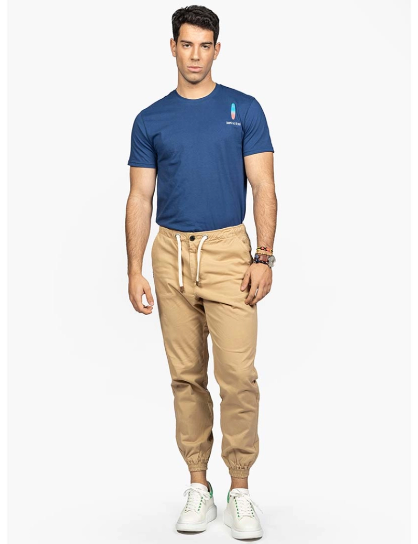 Harper&Neyer - Calças Jogger Homem Camel