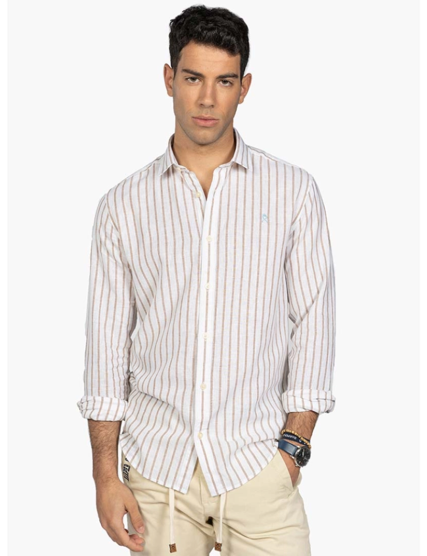 Harper&Neyer - Camisa Sicilia Homem Camel