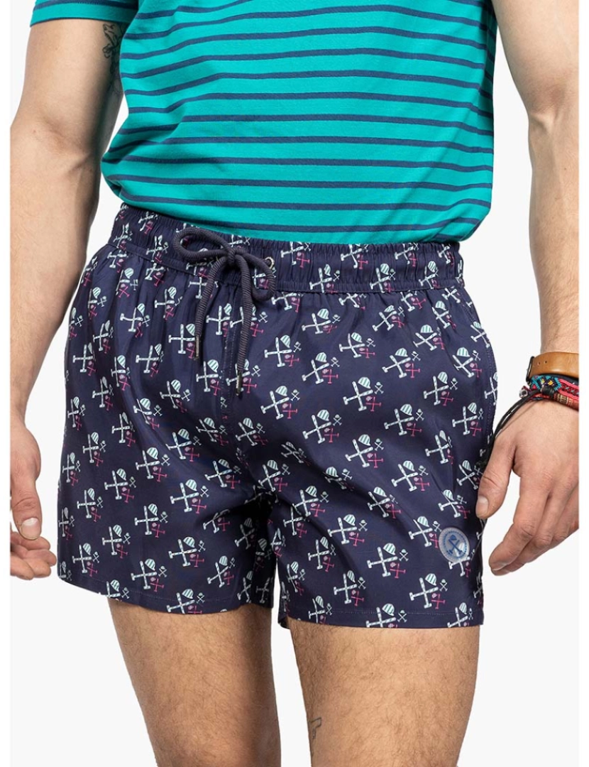 Harper&Neyer - Calções Banho Capri Homem Azul Navy