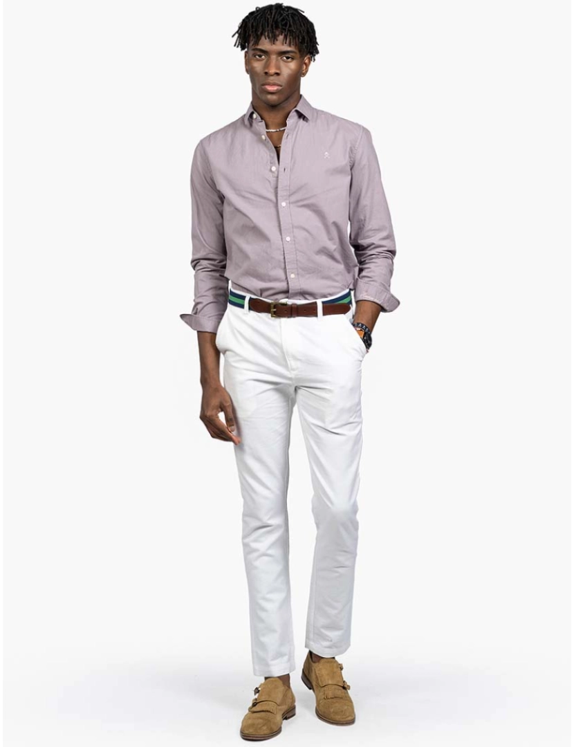 Harper&Neyer - Camisa Amalfi Homem Malva