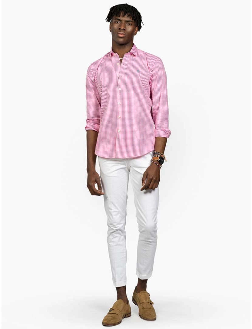 Harper&Neyer - Camisa Amberes Homem Rosa