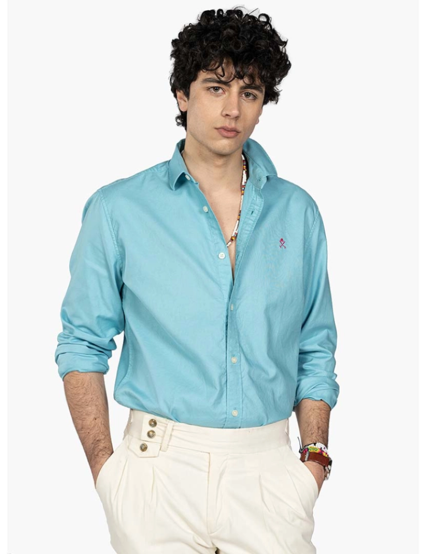 Harper&Neyer - Camisa Capri Homem Azul