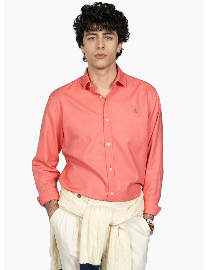 Harper&Neyer - Camisa Capri Homem Coral