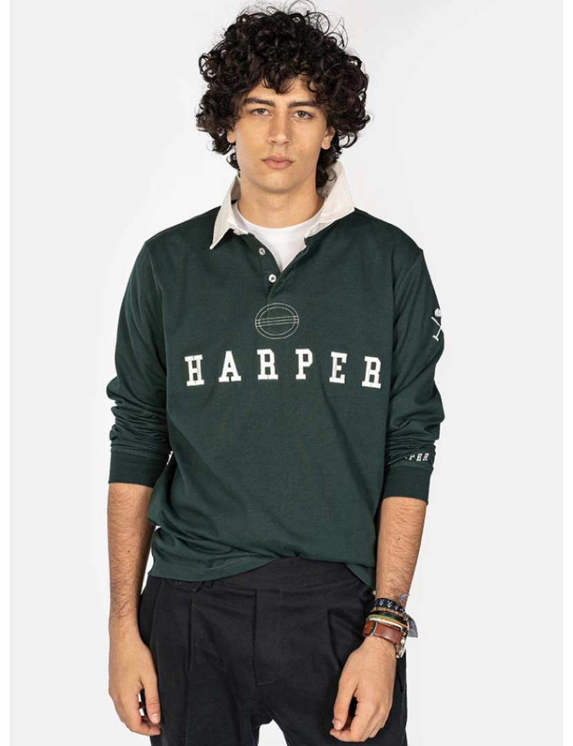 Harper&Neyer - Pólo Collegue Homem Verde