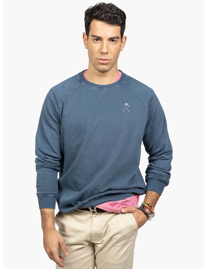 Harper&Neyer - Sweatshirt Ayram Homem Denim Escuro