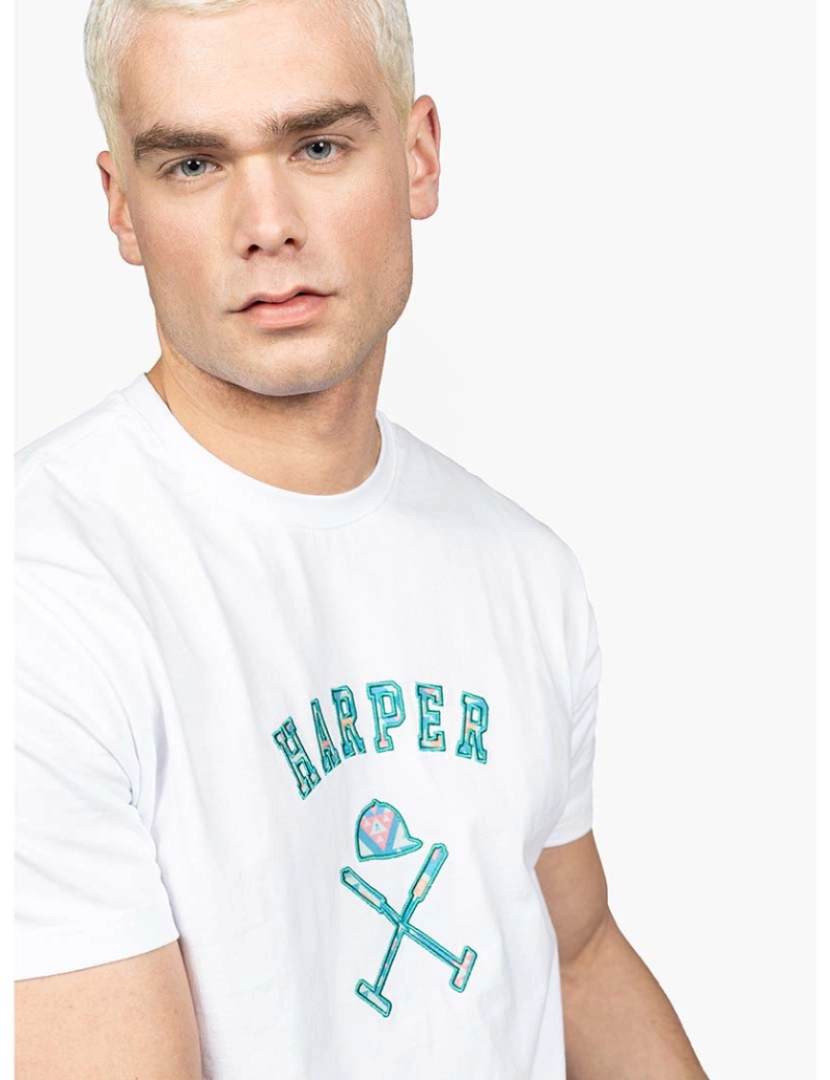 Harper&Neyer - T-Shirt Ethnic Homem Branco