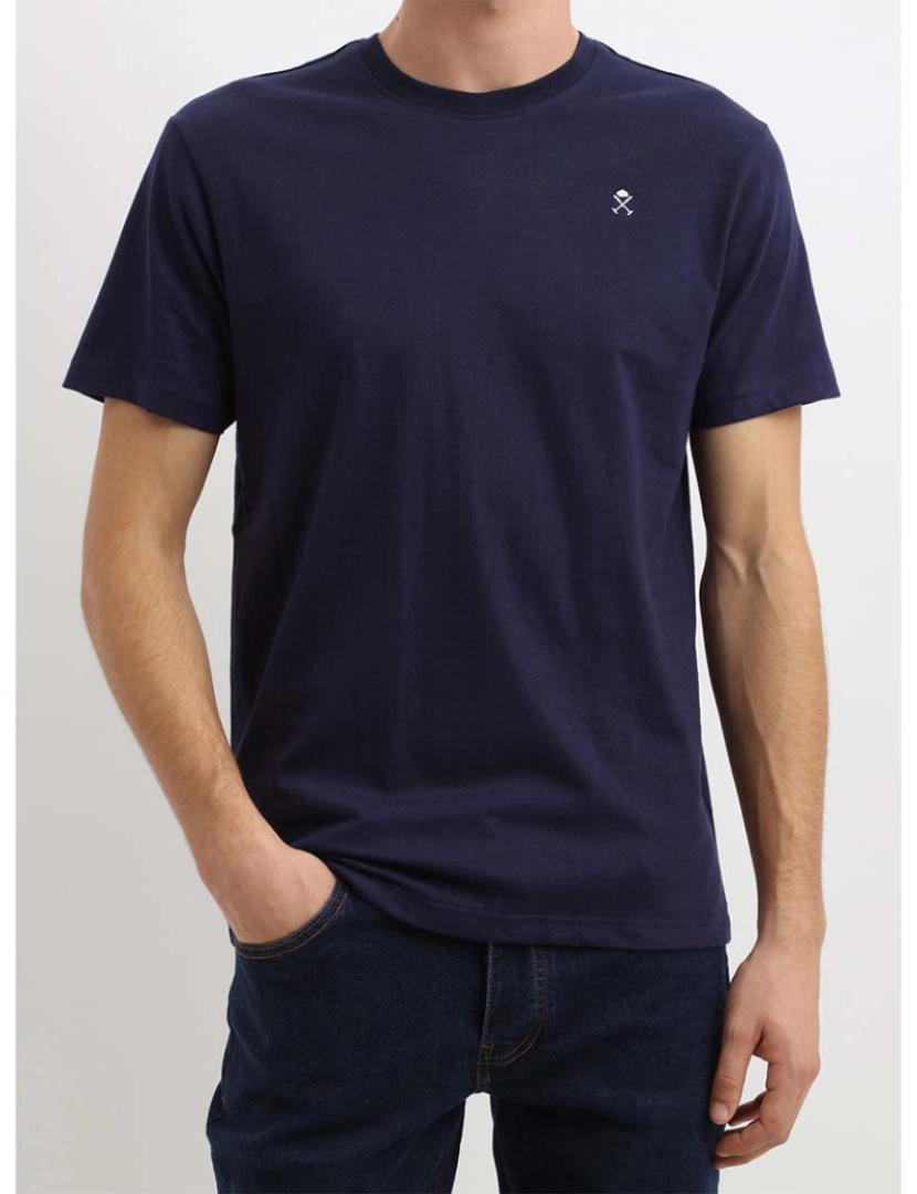 Harper&Neyer - T-Shirt Nos Homem Azul Navy