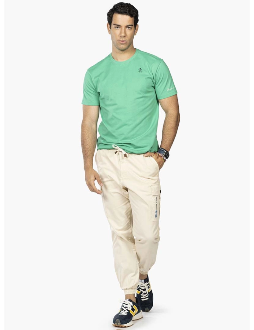 Harper&Neyer - T-Shirt Paradise Homem Verde